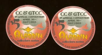 $5 1st  Annual CC & GTCC Convention April, 30 - May, 1 1993