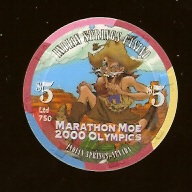 $5 Indian Springs Casino Marathon Moe 2000 Olympics