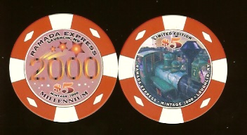 $5 Ramada Express Millennium 2000 