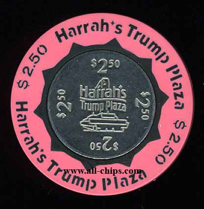 HTP-2.5 $2.50 Harrahs Trump Plaza