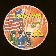 $5 Lady Luck Memorial Day 1997