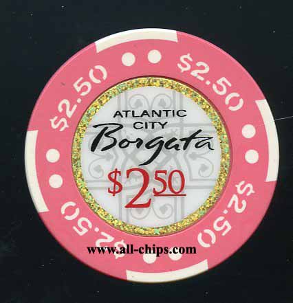 BOR-2.5 $2.50 Borgata House chip