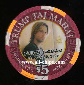 TAJ-5aa $5 Keith Urban October 2004