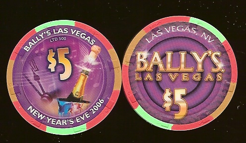 $5 ballys New Years Eve 2006
