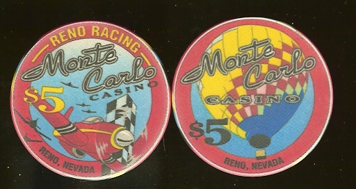 $5 Monte Carlo Reno Racing
