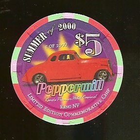 $5 Peppermill  Summer of 2000 Coupe