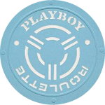 A Playboy Roulette Chip.  Click the Playboy Roulette Chip to view my roulette chips for sale.