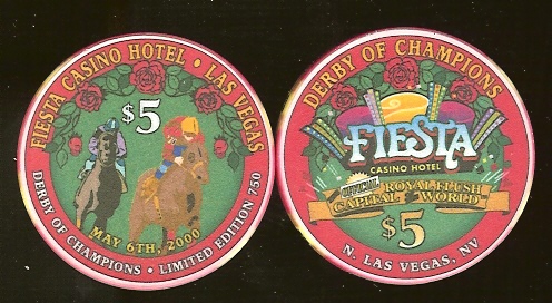 $5 Fiesta Derby of Champions May 6th 2000 Kentucky Derby
