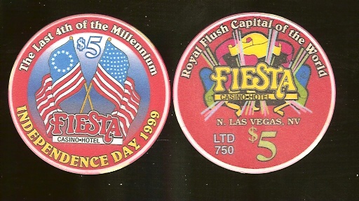$5 Fiesta 4th of July 1999 Last 4th of the Millennium 