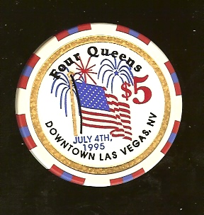 $5 Four Queens 4th of July 1995