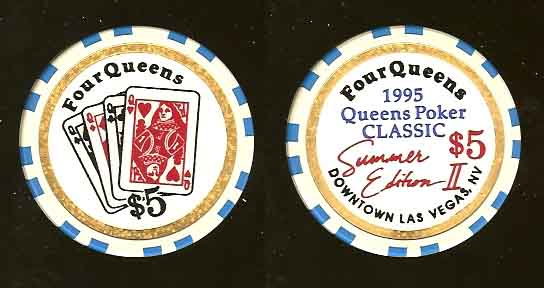 $5 Four Queens 1995 Queens Poker Classic Summer Edition 2