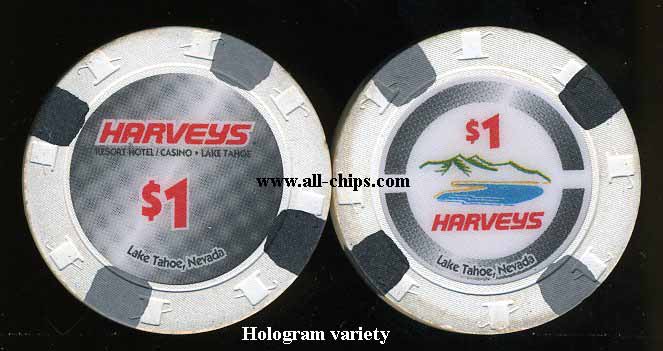 $1 Harveys Hologram variety Lake Tahoe