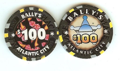 BPP-100c $100 Ballys 4th issue