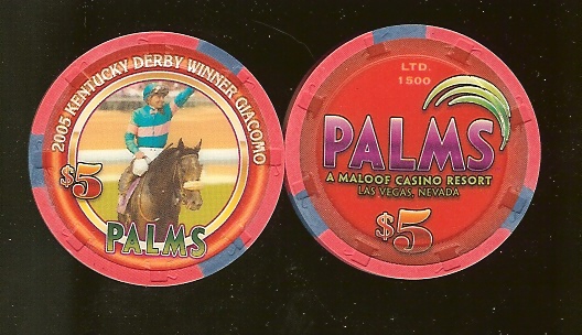 $5 Palms 2005 Kentucky Derby Winner Giacomo