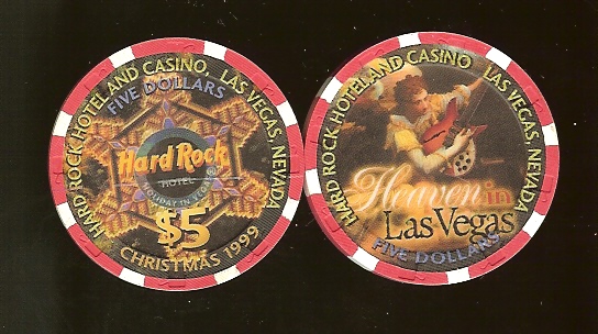 $5 Christmas 1999 Heaven in Vegas