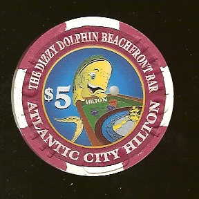 HAC-5i $5 Hilton Dizzy Dolphin Beachbar  (Roulette)