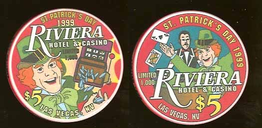 $5 Riviera St Patricks Day 1999