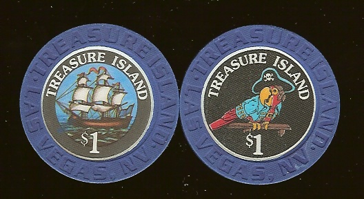 $1 Treasure Island 1st issue 1993