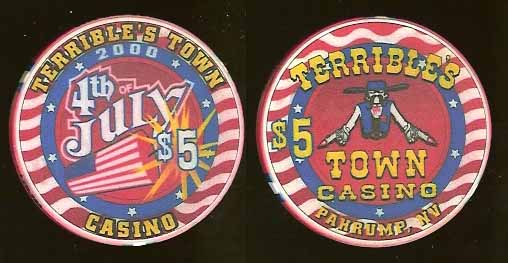 $5 Terribles Town 4th of July 2000