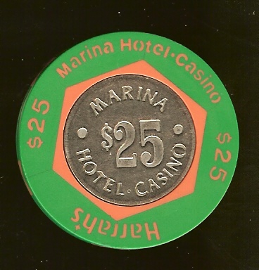 HAR-25 $25 Harrahs Marina