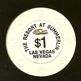 $1 The Resort at Summerlin 1st issue 1999