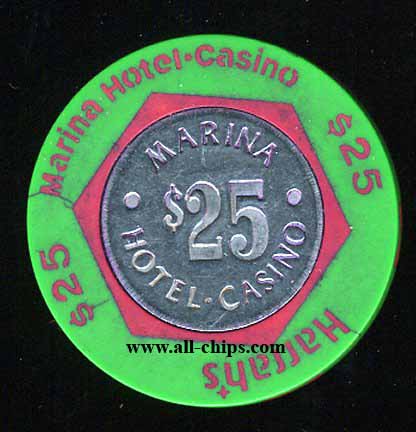 HAR-25b $25 Harrahs Marina