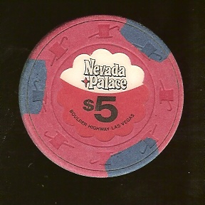 $5 Nevada Palace 1st issue