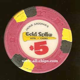 $5 Jackie Gaughans Gold Strike 2nd issue