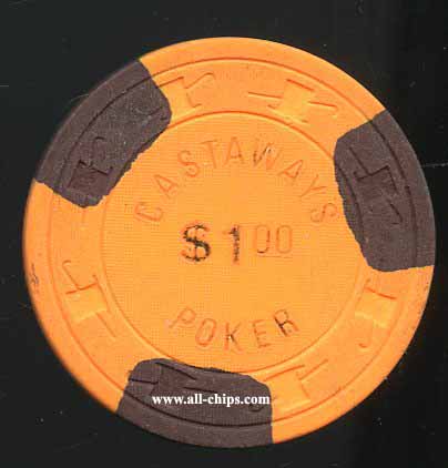 $1 Castaways 8th issue 1980's Poker Room