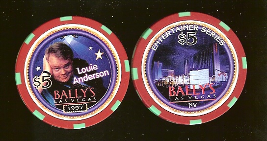 $5 Ballys Entertainer Series Louie Anderson