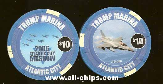 MAR-10w $10 Trump Marina Air Show 2006