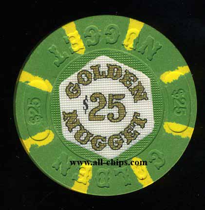 GOL-25 $25 Golden Nugget 1st issue