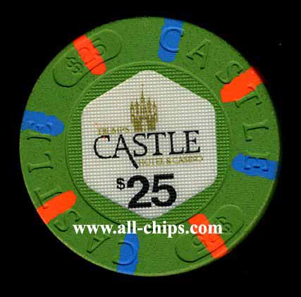 CAS-25a Point $25 Trumps Castle  2nd issue 