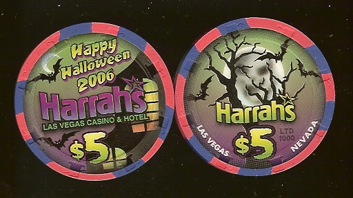 $5 Harrahs Halloween 2006