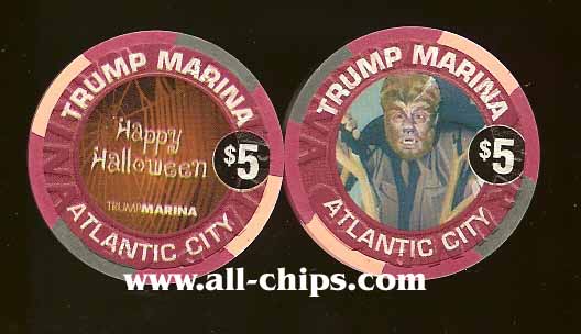 MAR-5ak $5 Trump Marina Halloween Werewolf