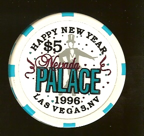 $5 Nevada Palace New Year 1996