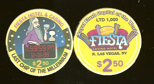 $2.50 Fiesta Last Chip of Millennium  