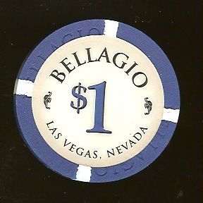 $1 Bellagio 1st issue Uncirculated Obsolete