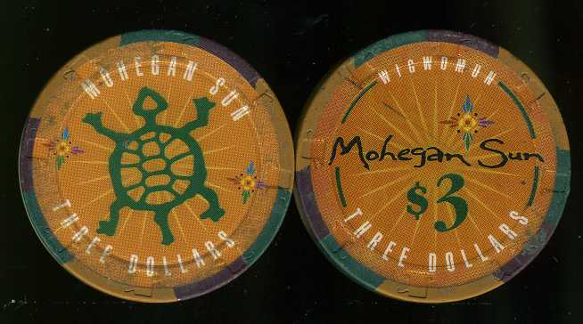 $3 Mohegan Sun
