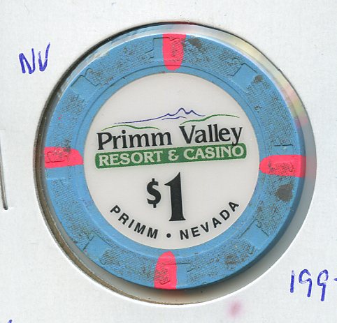 $1 Primm Valley 1st issue Used