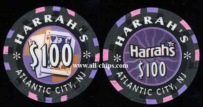 HAR-100c $100 Harrahs 3rd issue