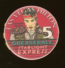 $5 Las Vegas Hilton Starlight Express Greaseball