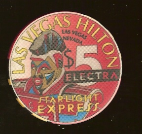 $5 Las Vegas Hilton Starlight Express Electra
