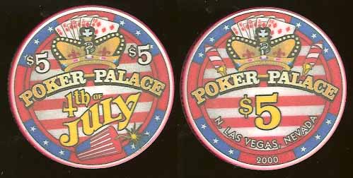 $5 Poker Palace 4th of July 2000