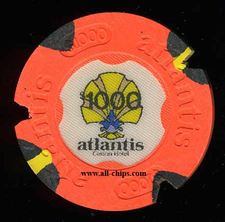 ATL-1000 $1000 Atlantis Hotel and Casino