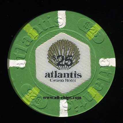 ATL-25 Point $25 Atlantis Hotel and Casino 