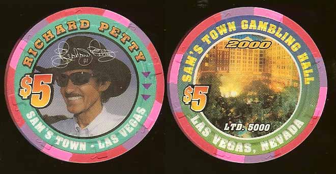 $5 Sams Town Richard Petty 2000