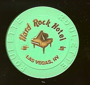 Hard Rock Roulette 4th issue HS Piano Green