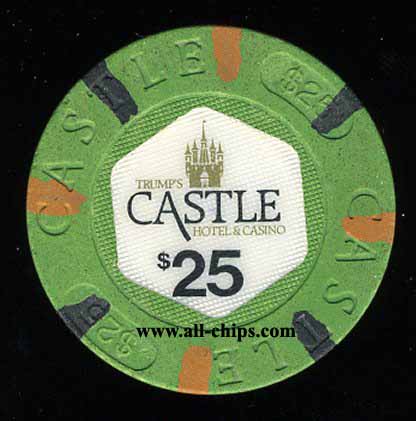 CAS-25 Point $25 Trumps Castle 1st issue