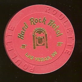 Hard Rock Roulette 4th issue HS Jukebox Red